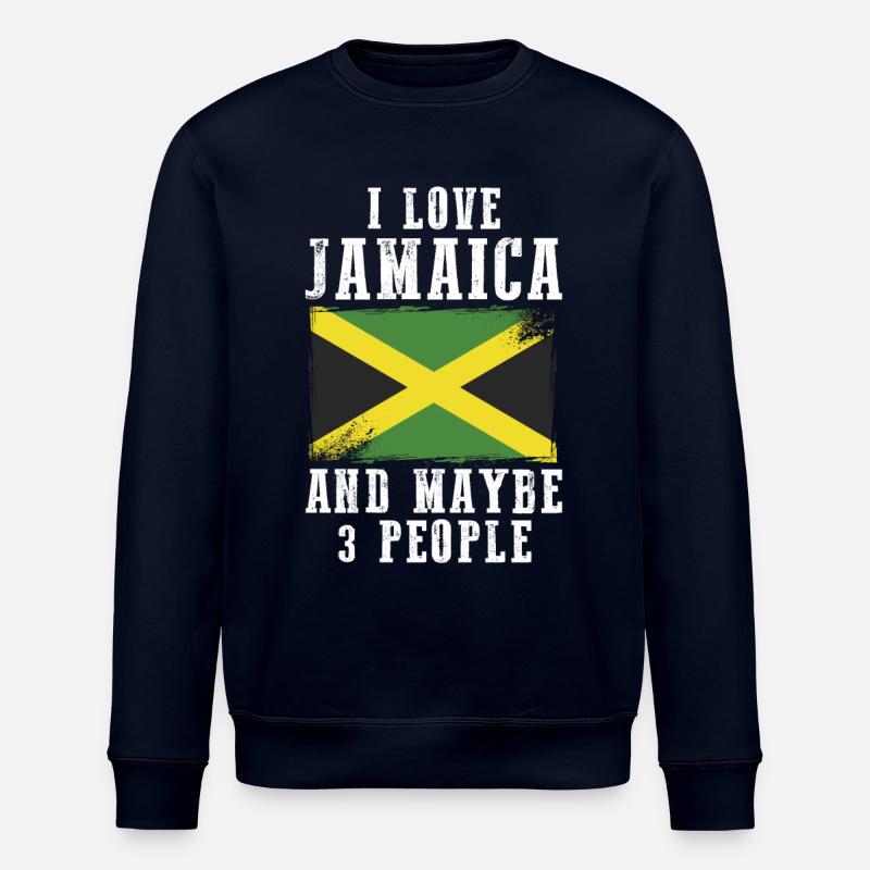 Jamaica - Stanley/Stella Unisex Bio-Sweatshirt ROLLER - Navy