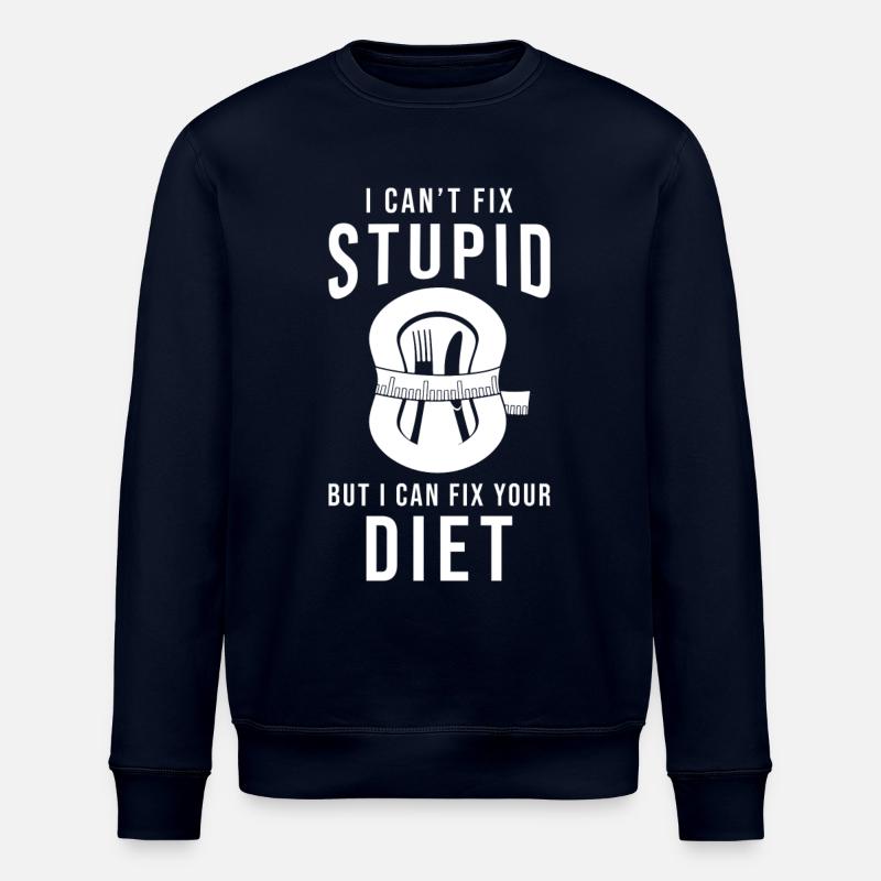 Diététique diététique - Sweat bio ROLLER Stanley/Stella Unisexe - marine