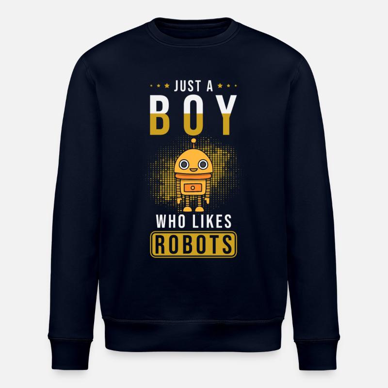 Roboter - Stanley/Stella Unisex Bio-Sweatshirt ROLLER - Navy