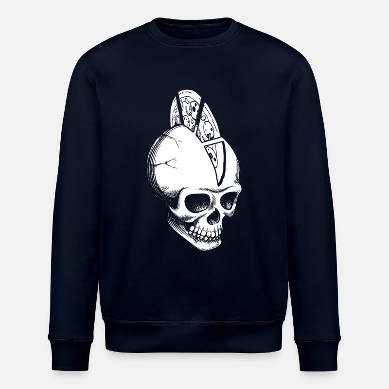 Pizza - Sweat bio ROLLER Stanley/Stella Unisexe - marine