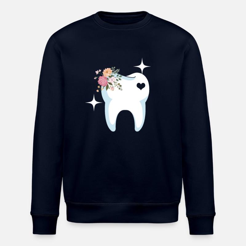 Dentiste cadeau de dent - Sweat bio ROLLER Stanley/Stella Unisexe - marine