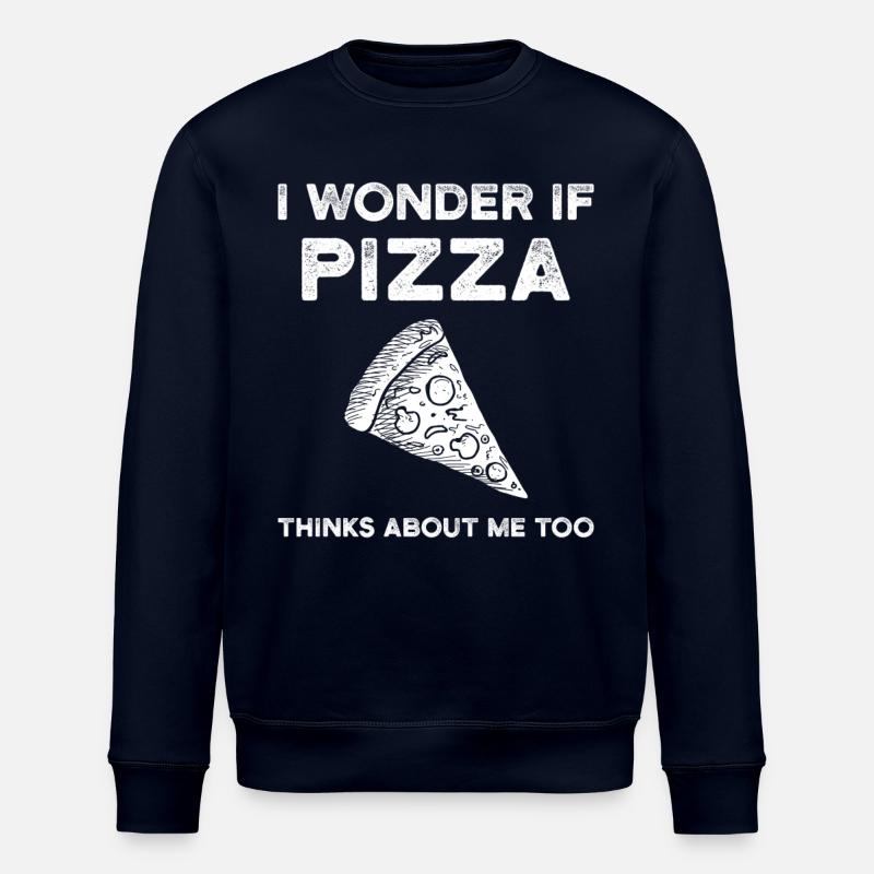 Pizza - Sweat bio ROLLER Stanley/Stella Unisexe - marine