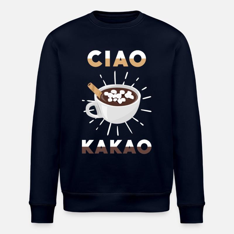 Ciao Cocoa - Stanley/Stella ROLLER Unisex Organic Sweatshirt - navy
