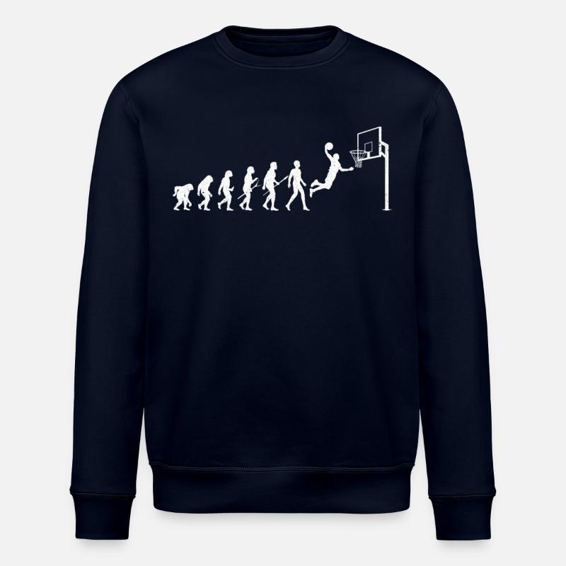 Basketball Evolution - Sweat bio ROLLER Stanley/Stella Unisexe - marine