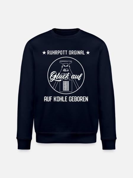 Ruhrpott - Stanley/Stella Unisex Bio-Sweatshirt ROLLER - Navy
