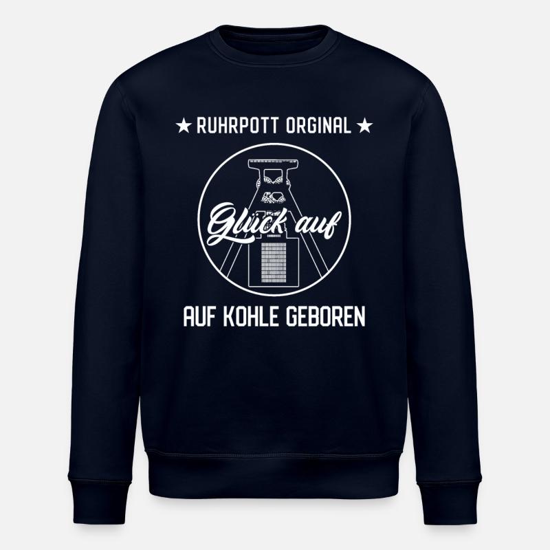 Ruhrpott - Stanley/Stella Unisex Bio-Sweatshirt ROLLER - Navy