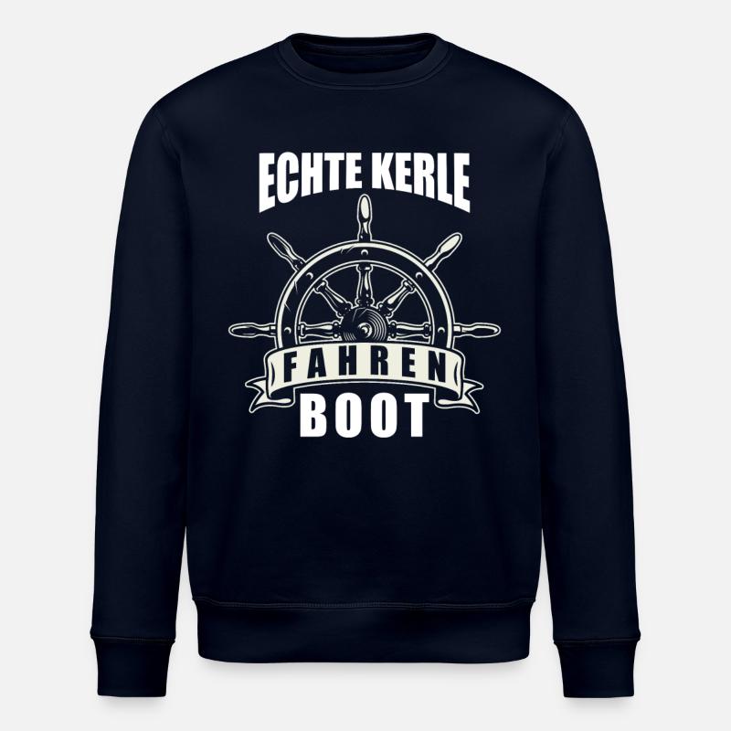 Boot Fahren - Stanley/Stella Unisex Bio-Sweatshirt ROLLER - Navy