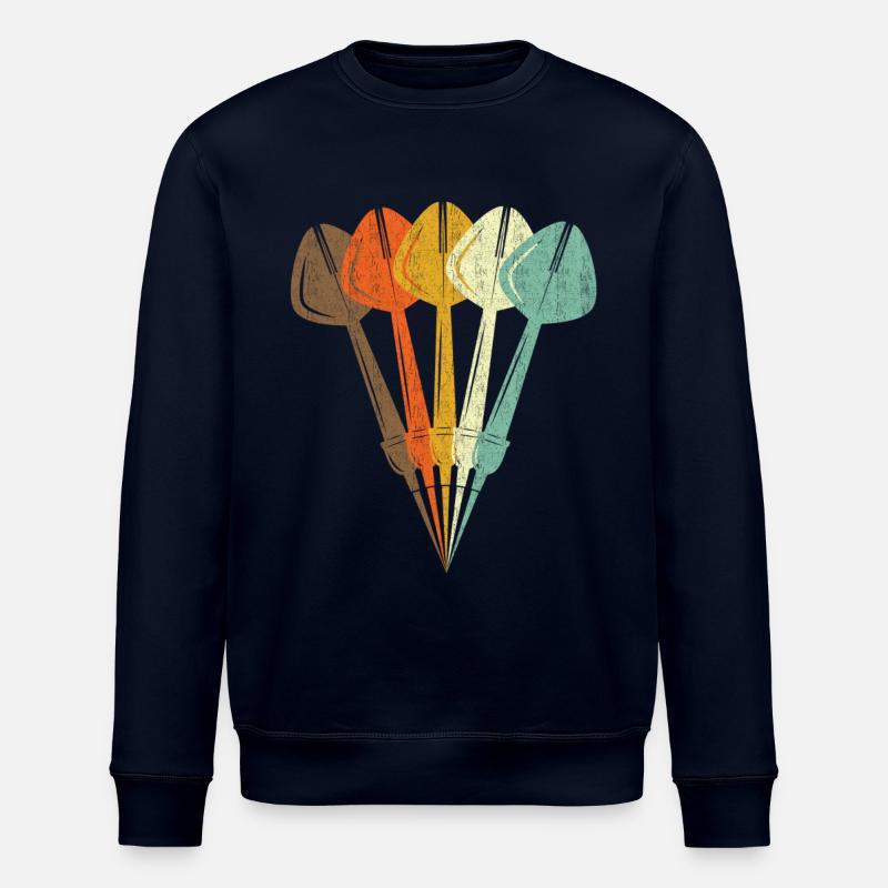 Dart Retro Style - Stanley/Stella Unisex Bio-Sweatshirt ROLLER - Navy