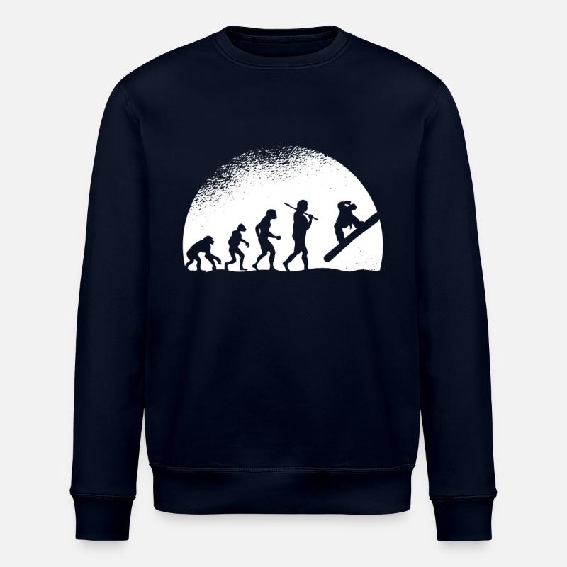 Evolution Snowboarding - Sweat bio ROLLER Stanley/Stella Unisexe - marine