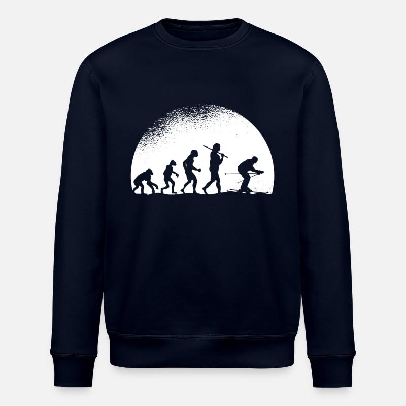 Evolution Ski - Stanley/Stella Unisex Bio-Sweatshirt ROLLER - Navy