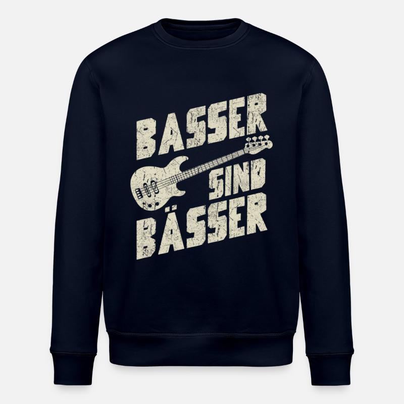 Basser sont des boulangers - Sweat bio ROLLER Stanley/Stella Unisexe - marine