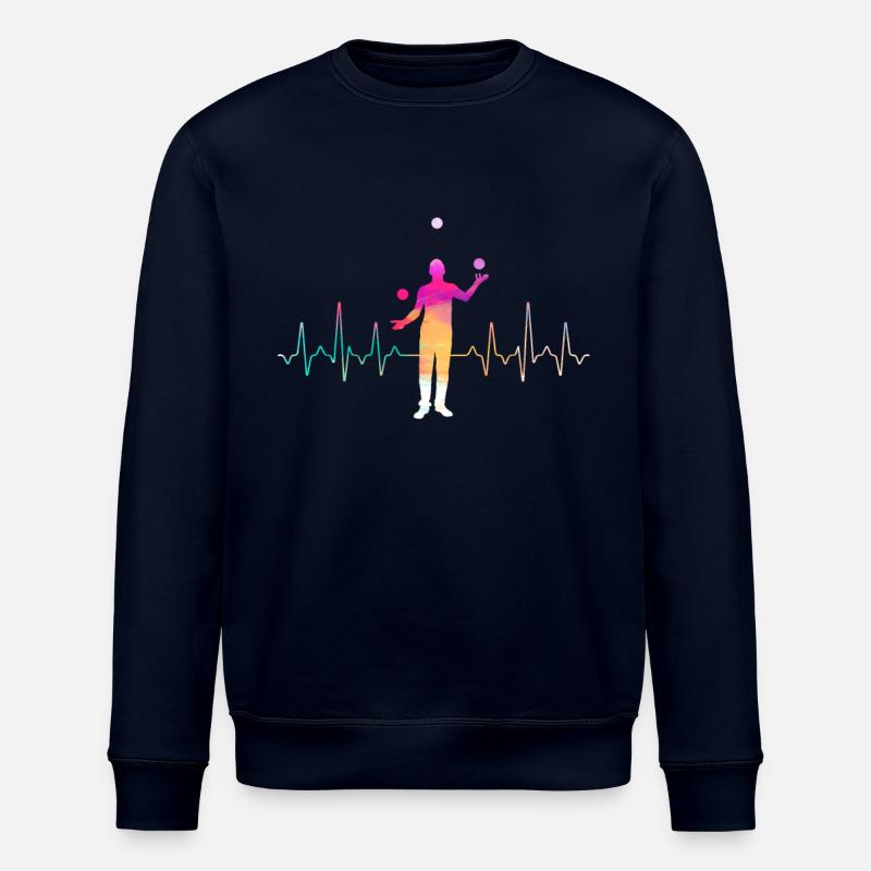 Jonglieren - Stanley/Stella Unisex Bio-Sweatshirt ROLLER - Navy