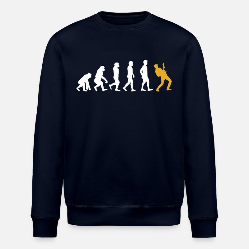 Guitariste cadeau évolution guitare - Sweat bio ROLLER Stanley/Stella Unisexe - marine