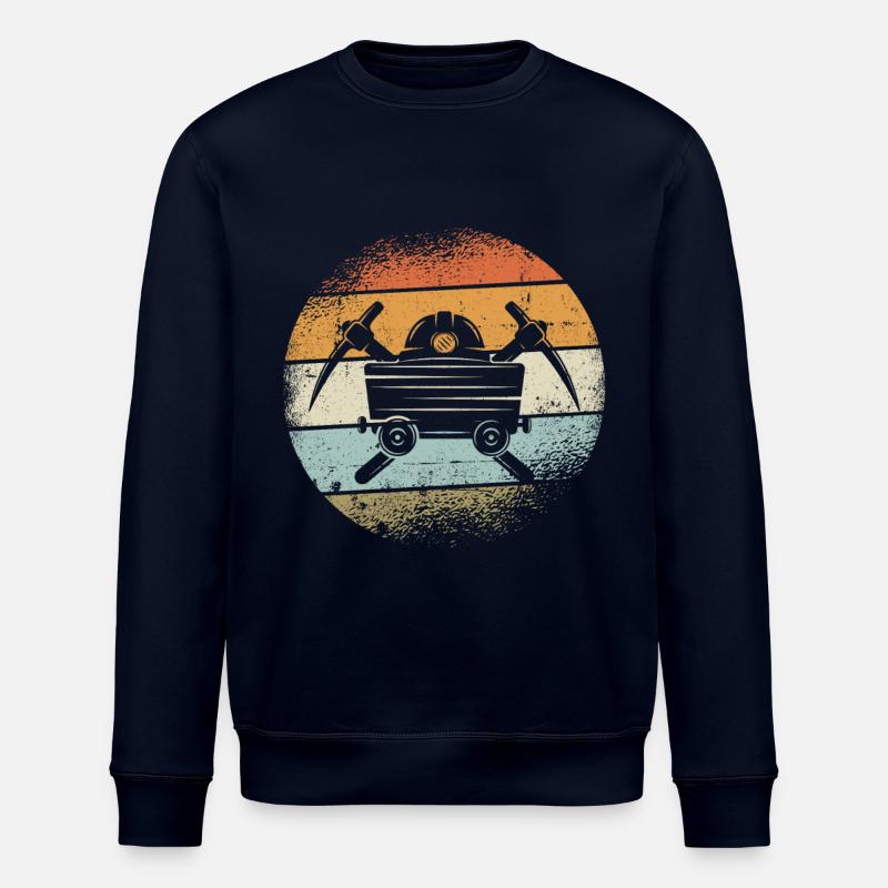 Exploitation minière - Sweat bio ROLLER Stanley/Stella Unisexe - marine