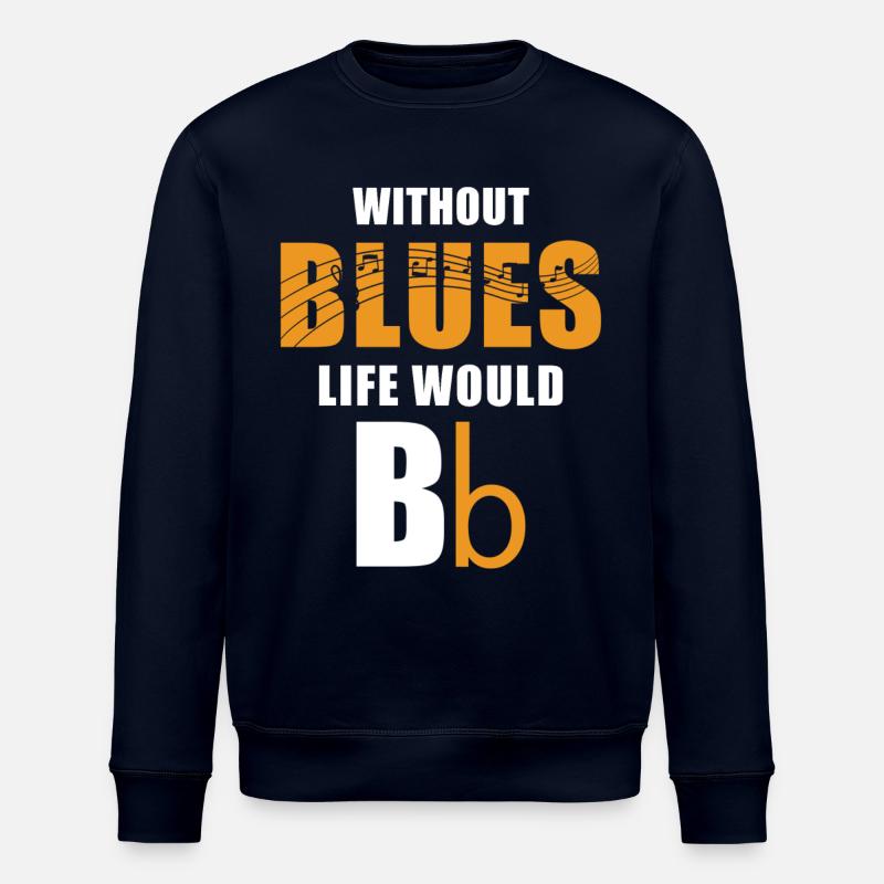 Blues - Stanley/Stella Unisex Bio-Sweatshirt ROLLER - Navy