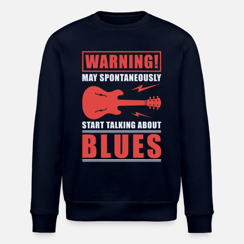 Blues - Stanley/Stella Unisex Bio-Sweatshirt ROLLER - Navy