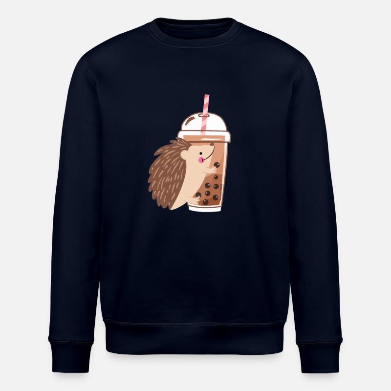 Bubble Tea Igel - Stanley/Stella Unisex Bio-Sweatshirt ROLLER - Navy