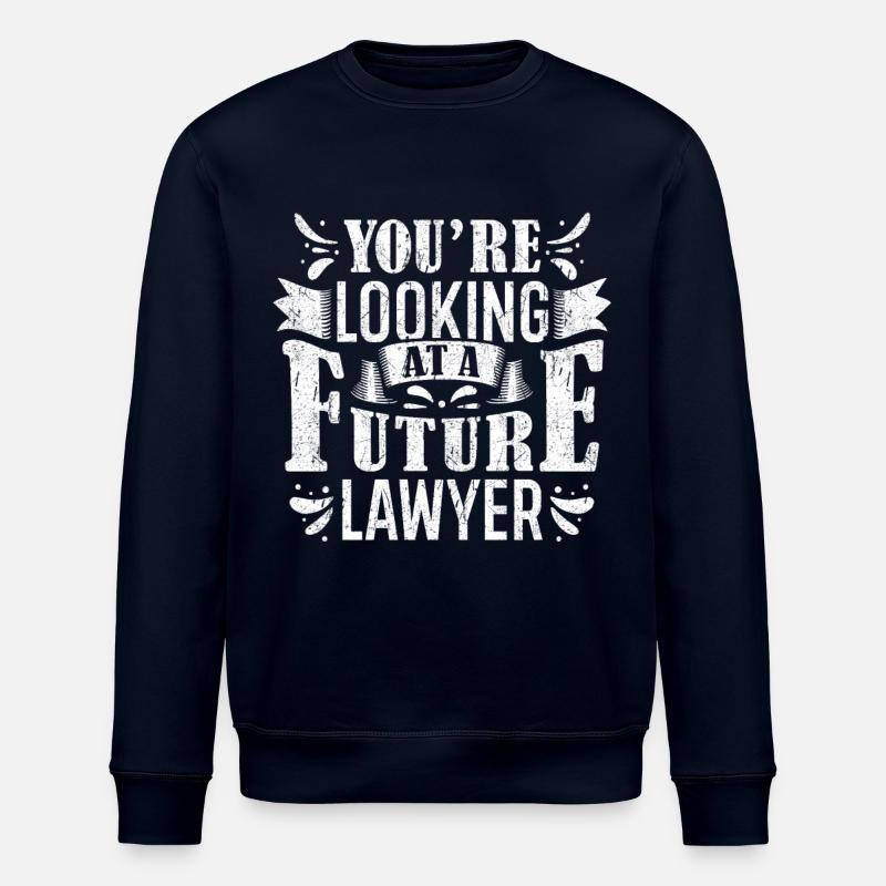 Law Student Gift - Stanley/Stella ROLLER Unisex Organic Sweatshirt - navy