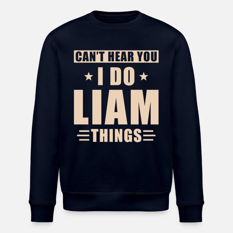 Liam things - Stanley/Stella ROLLER Unisex Organic Sweatshirt - navy