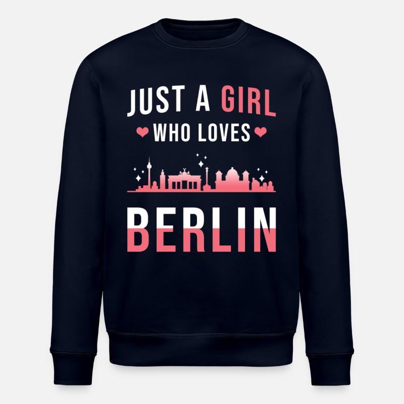 Berlin - Stanley/Stella Unisex Bio-Sweatshirt ROLLER - Navy