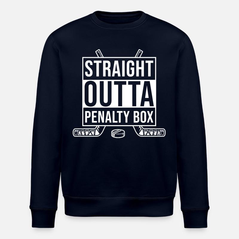 Eishockey - Stanley/Stella Unisex Bio-Sweatshirt ROLLER - Navy