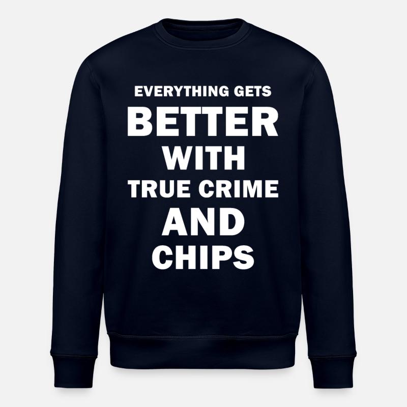 True Crime - Stanley/Stella Unisex Bio-Sweatshirt ROLLER - Navy