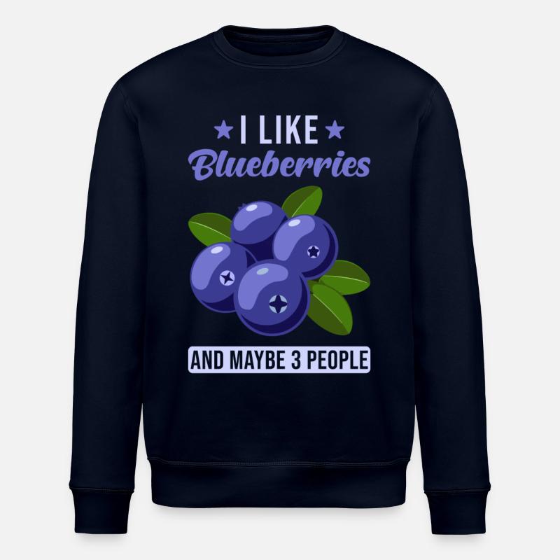 Blaubeeren - Stanley/Stella Unisex Bio-Sweatshirt ROLLER - Navy