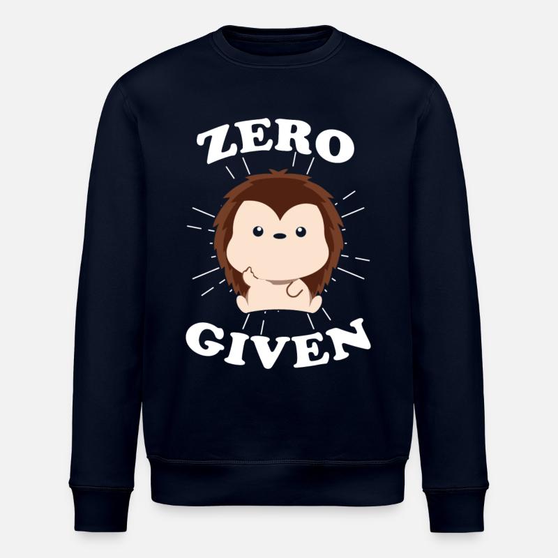 Igel Mittelfinger - Stanley/Stella Unisex Bio-Sweatshirt ROLLER - Navy