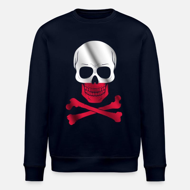 Drapeau de la Pologne - Sweat bio ROLLER Stanley/Stella Unisexe - marine