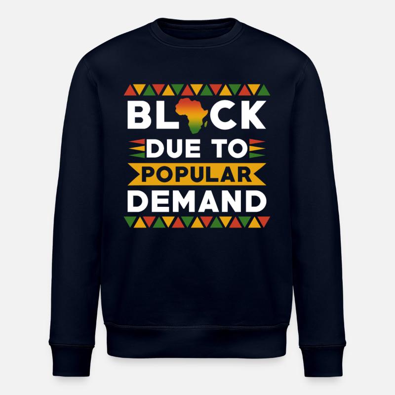 Les Noirs - Sweat bio ROLLER Stanley/Stella Unisexe - marine