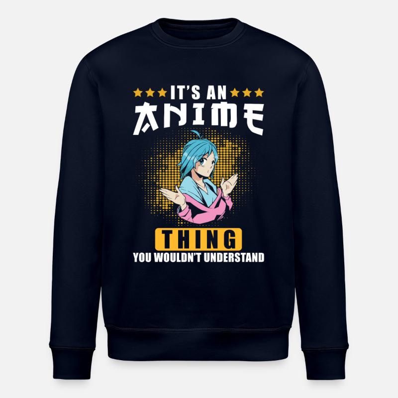 Anime - Sweat bio ROLLER Stanley/Stella Unisexe - marine