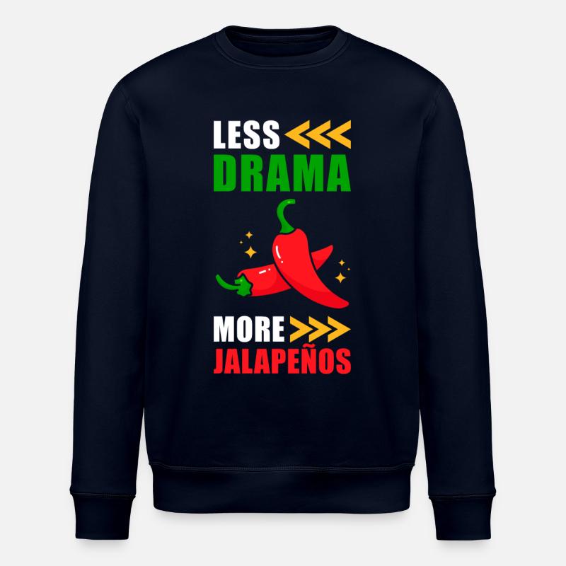 Jalapenos - Stanley/Stella Unisex Bio-Sweatshirt ROLLER - Navy