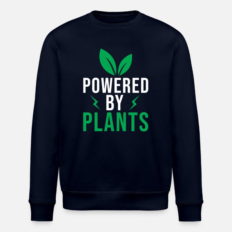 Propulsé par des plantes - Sweat bio ROLLER Stanley/Stella Unisexe - marine
