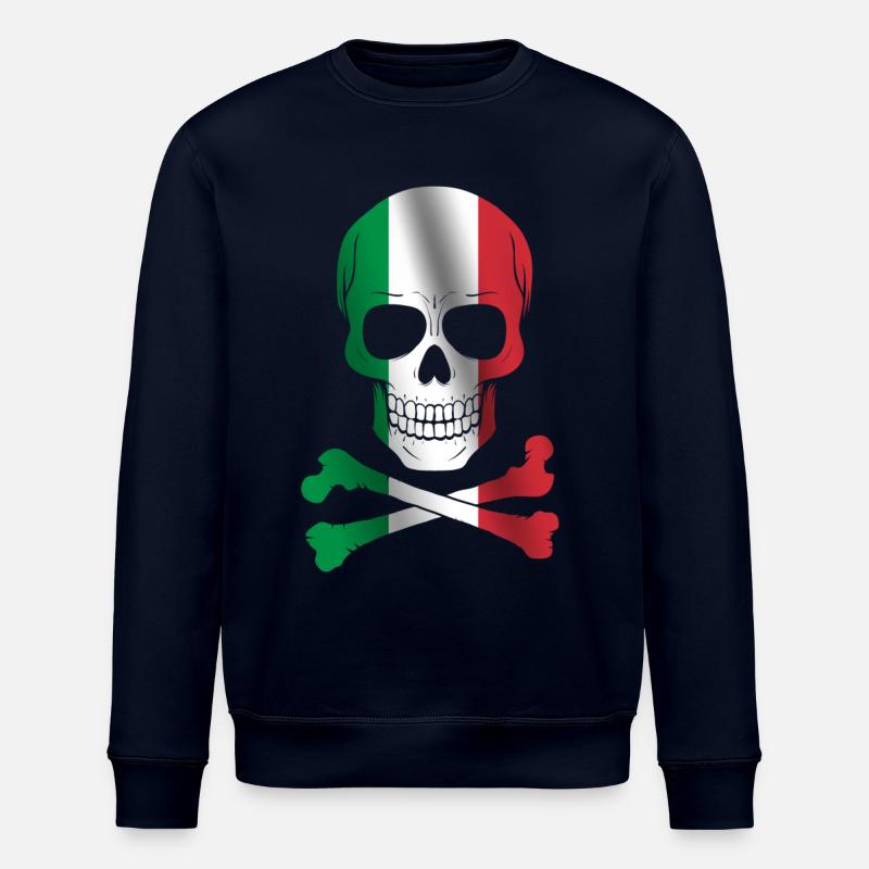 Drapeau de l’Italie - Sweat bio ROLLER Stanley/Stella Unisexe - marine
