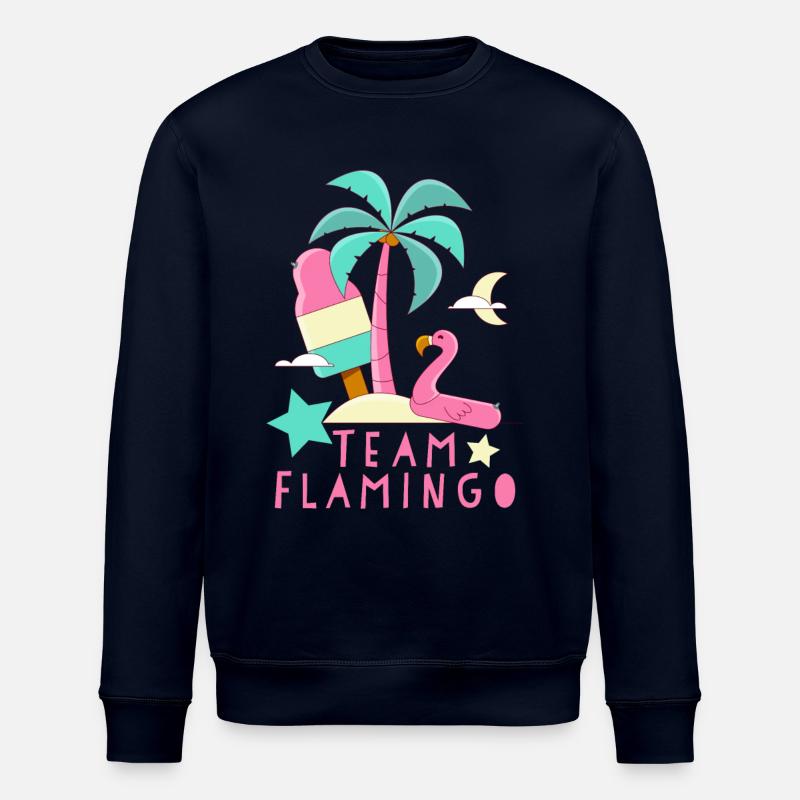 Team Flamingo - Stanley/Stella Unisex Bio-Sweatshirt ROLLER - Navy