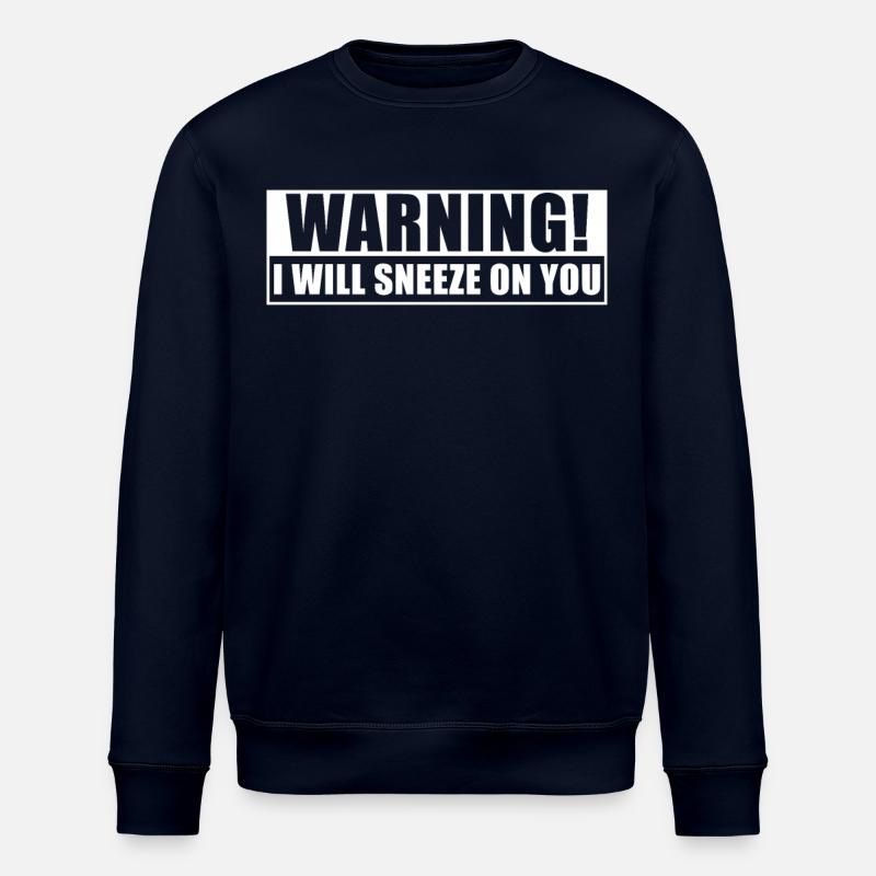 Sneeze - Stanley/Stella ROLLER Unisex Organic Sweatshirt - navy