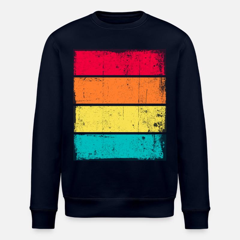 Sunset Grunge Arrière-plan - Sweat bio ROLLER Stanley/Stella Unisexe - marine