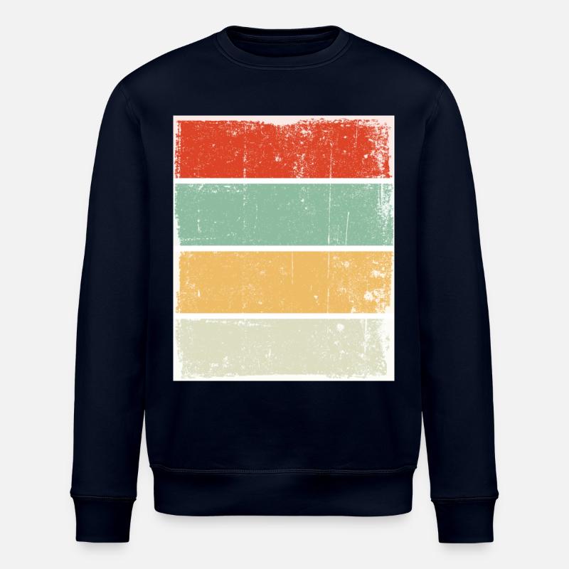 Rétro Arrière-plan Sunset Grunge - Sweat bio ROLLER Stanley/Stella Unisexe - marine