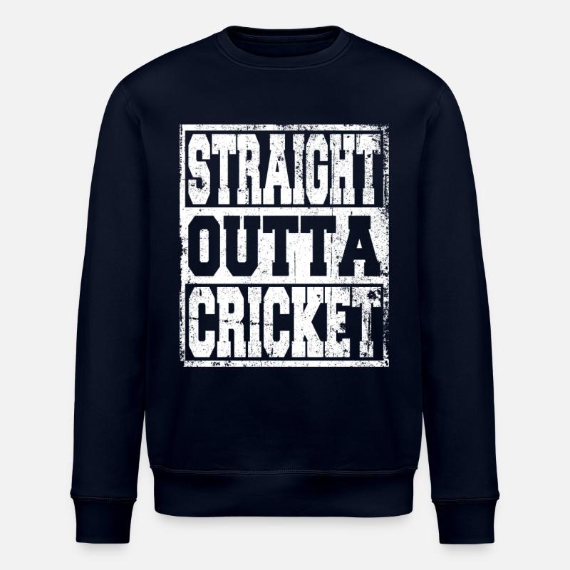 Cricket saying funny - Stanley/Stella ROLLER Unisex Organic Sweatshirt - navy