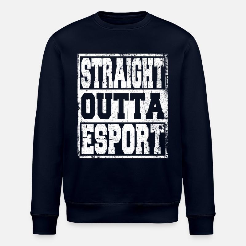 Esport dit drôle - Sweat bio ROLLER Stanley/Stella Unisexe - marine