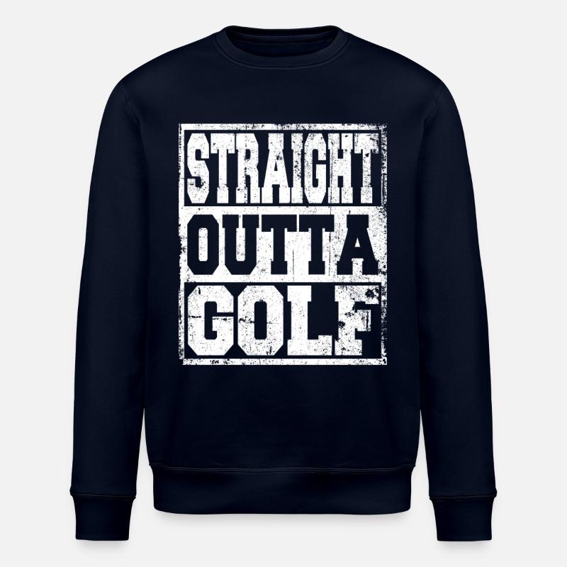 Golf Spruch lustig - Stanley/Stella Unisex Bio-Sweatshirt ROLLER - Navy