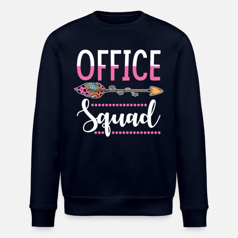 Office worker - Stanley/Stella ROLLER Unisex Organic Sweatshirt - navy