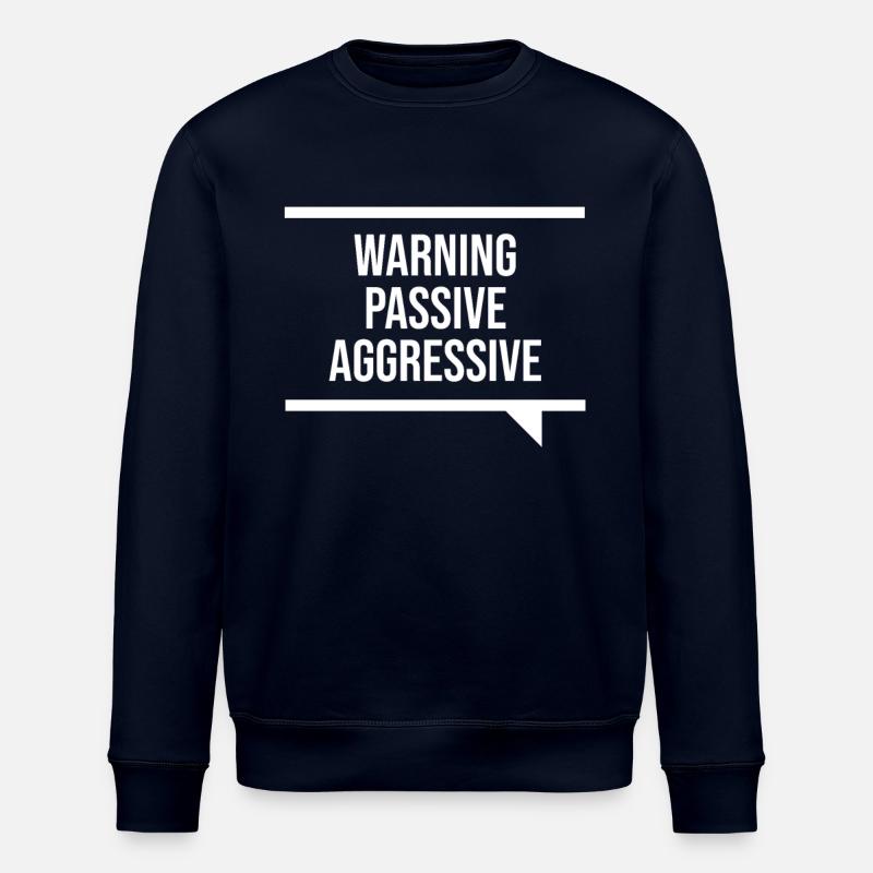 Passiv Aggressiv - Stanley/Stella Unisex Bio-Sweatshirt ROLLER - Navy