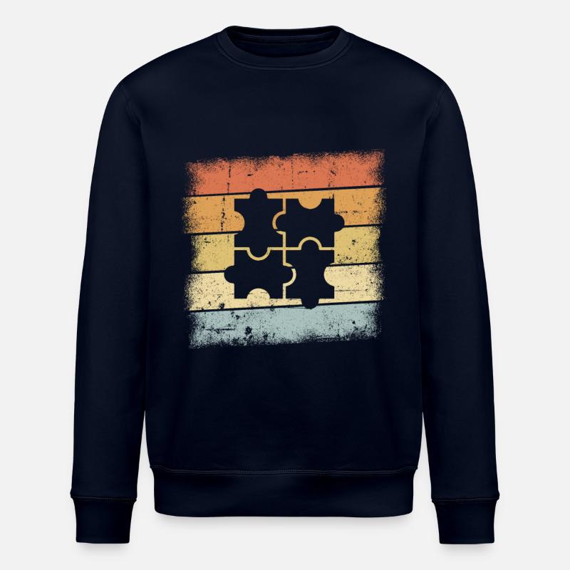 Puzzle - Stanley/Stella Unisex Bio-Sweatshirt ROLLER - Navy