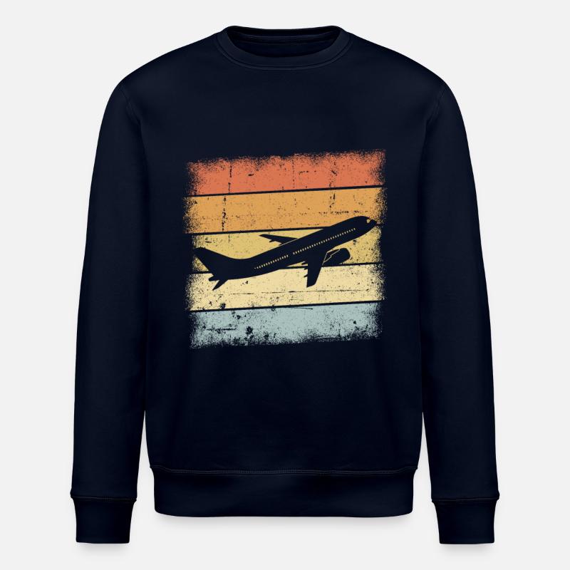 Pilot Geschenk - Stanley/Stella Unisex Bio-Sweatshirt ROLLER - Navy