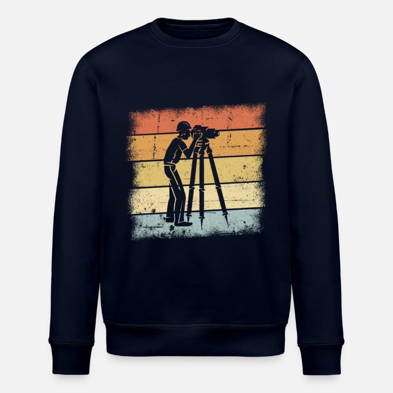 Cadeau d’arpenteur - Sweat bio ROLLER Stanley/Stella Unisexe - marine
