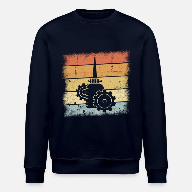 Engineer - Stanley/Stella ROLLER Unisex Organic Sweatshirt - navy
