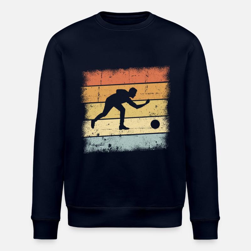 Bowling Gift - Stanley/Stella ROLLER Unisex Organic Sweatshirt - navy