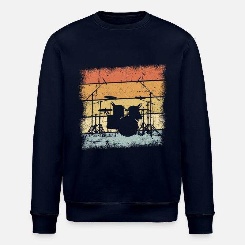 Batteur - Sweat bio ROLLER Stanley/Stella Unisexe - marine