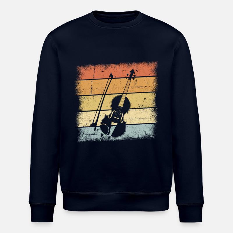 Violon - Sweat bio ROLLER Stanley/Stella Unisexe - marine